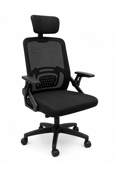 ROHS Scaun de birou ergonomic, spătar din plasă, tetieră reglabilă 2D, suport...