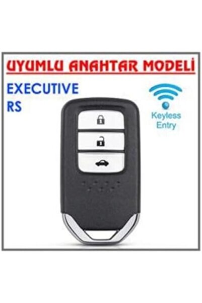 Yıldızan غطاء مفتاح ذكي من TAMGÜN AutoHan متوافق مع سيارات سيفيك، أكورد، CR-V...