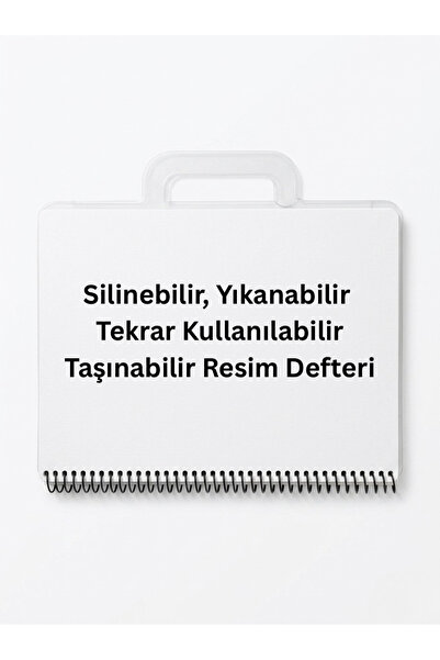 The Monarch Co Silinebilir ve Yıkanabilir Çocuk Boyama Kitabı - Tekrar Kullan...