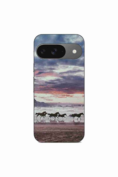 OEM Husa compatibila cu Google Pixel 9 Silicon Gel Tpu Model Cai Alergand