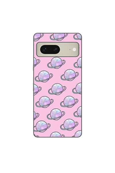 OEM Case compatible with Google Pixel 8 Silicon Gel Tpu Model Saturn Dreams