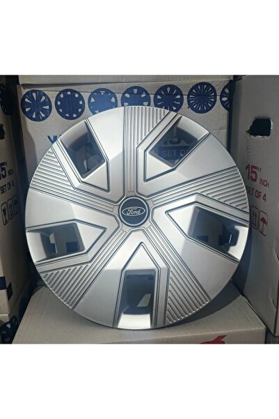 Universal Ford Focus / Fiesta 14 inç Uyumlu Jant Kapağı 4'lü Takım Amblem Hed...