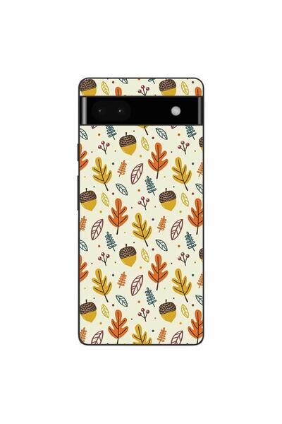 OEM Husa compatibila cu Google Pixel 6A Silicon Gel Tpu Model Autumn Pattern