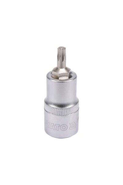 yato Bit Torx T27, cu adaptor 1/2'', 55mm