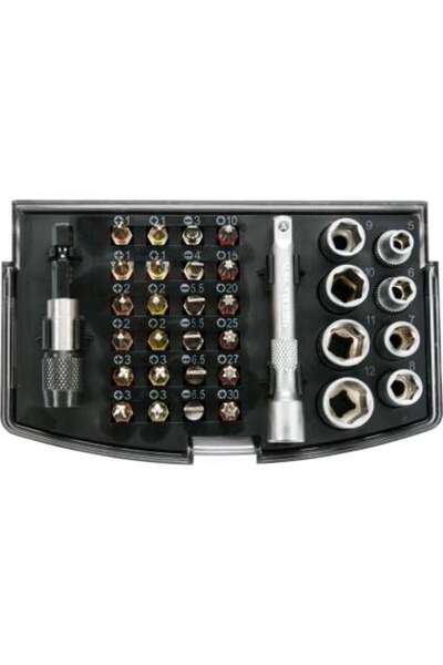 yato Trusă 34 Biți Cu Adaptor Și Prelungitor