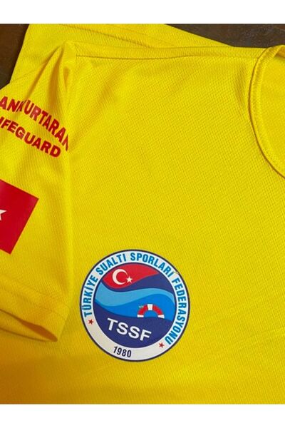 MARTEN CANKURTARAN LIFEGUARD T-SHİRT DRY TOUCH HIZLI KORUYAN KUMAŞ TSSF LOGOLU