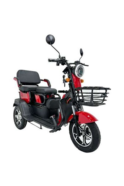 Romprofix Triciclu Locuri Ajustabile - 1000w / 60v / 20ah / Rosu