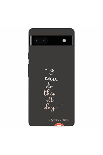 OEM Θήκη συμβατή με Google Pixel 6A Σιλικόνης Τζελ TPU με σχέδιο/μήνυμα: Μπορ...