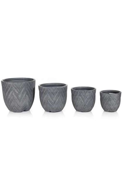 Romprofix Set Ghivece Exterior - Solara, 4 piese.