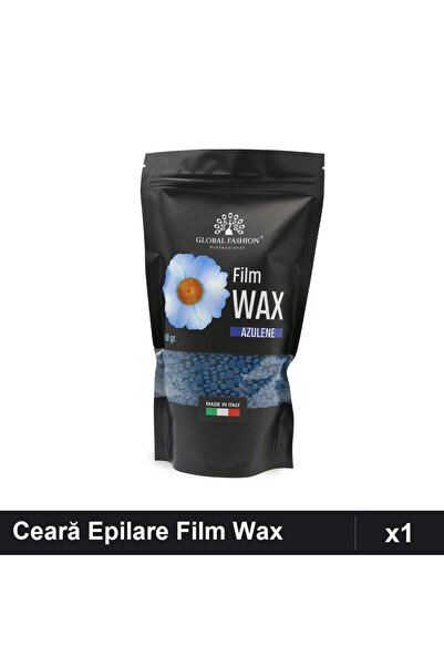 global fashion Ceară Epilare Film Wax 450g Azulene, 1 Bucată, Epilat Profesional