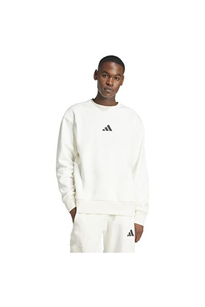 adidas Hanorac grafic din fleece pentru bărbați, All SZN, mărimea S
