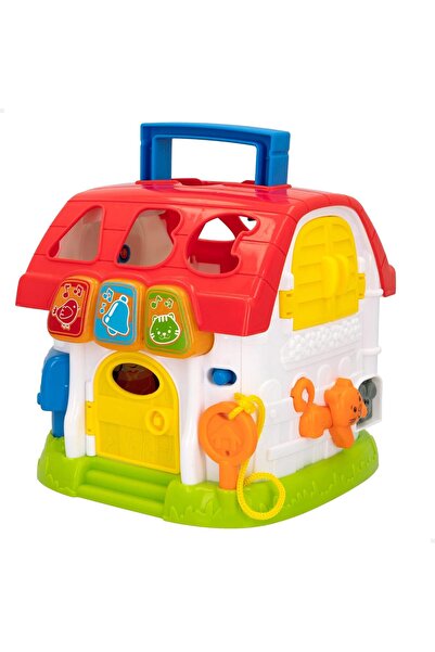 WINFUN Sort and Learn Activity House Toy for Unisex, Plastic, Assorted Colors