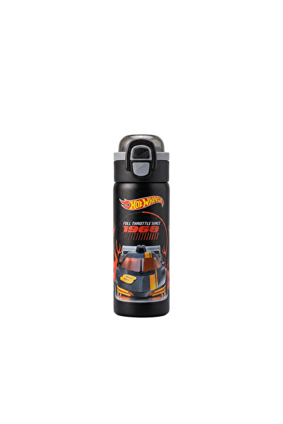 HOT WHEELS Çift Fonksiyon Kapaklı Çelik Matara 600Ml 3821