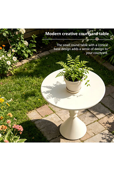 Shangxing Modern creative courtyard table, simple coffee table for living roo...