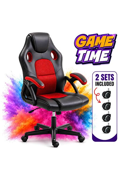 Kdhome Gaming Chair for Kids, Adults Prime Starter G, 2 Sets of Wheels Includ...