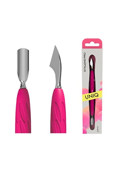 STALEKS Împingător de cuticule, Uniq Gummy PQ-10/3, 151mm