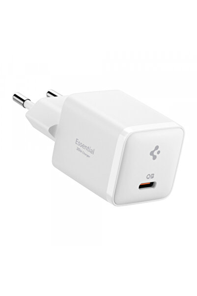 Spigen Essential EE301EU Φορτιστής τοίχου, 30W, 3A, 1 x USB-C, Λευκό ACH09492