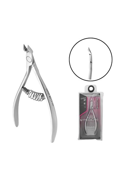 STALEKS Professional cuticle nipper Expert NE-81-6, 6mm