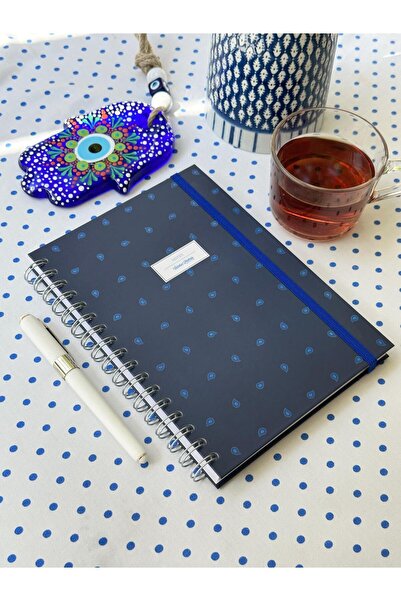 Victoria's Journals 123-0072 Caiet cu spirală cu copertă rigidă 17x24 cm 90 g...
