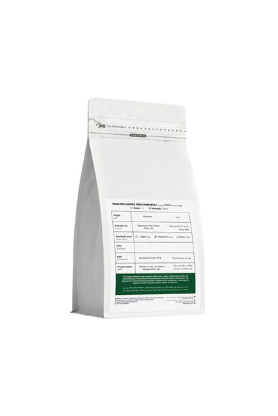 The Caphe Vietnam Robusta Coffee Blend – Medium Roast (Ground) 500g | Balanced & Full-Bodied, Freshly Roasted in Dubai