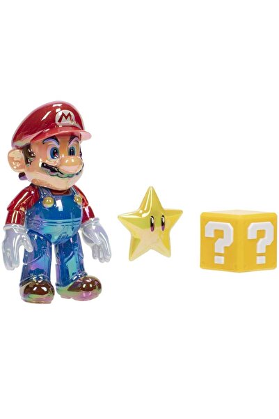 scntoys Nintendo Super Mario Figure Mario and Star in Collector's Box 10 cm S...