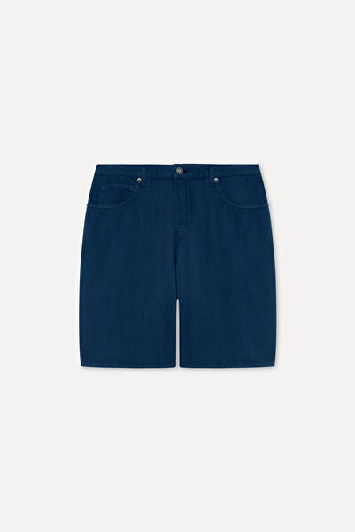 Mudo Men's Indigo Straight Fit Shorts