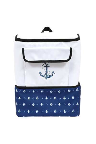 ANEMOSS Anchor Design Insulated Backpack with 2-Compartments
