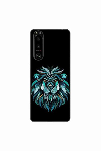 OEM Husa compatibila cu Sony Xperia 5 III Silicon Gel Tpu Model Abstract Lion