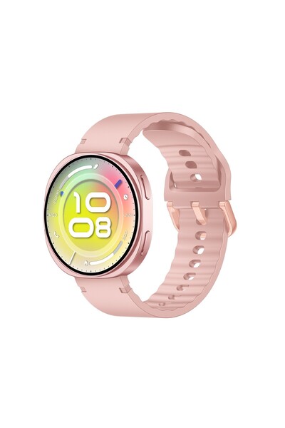 Bix TSW3 42mm Ultra İnce 1.32 inç AMOLED Ekran Bluetooth Aramalı Metal Çerçev...
