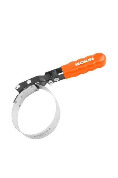 Wokin Industrial Oil Filter Wrench 73–83 mm, flexible stainless steel band, s...