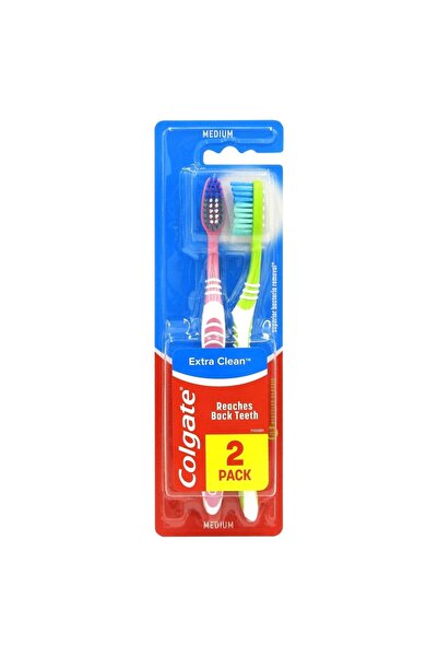 Vader Periuta de Dinti, Colgate, Extra Clean 2 buc,