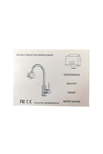 genric Dual-Sensor Automatic Faucet Water Saver – USB Rechargeable Smart Tap ...