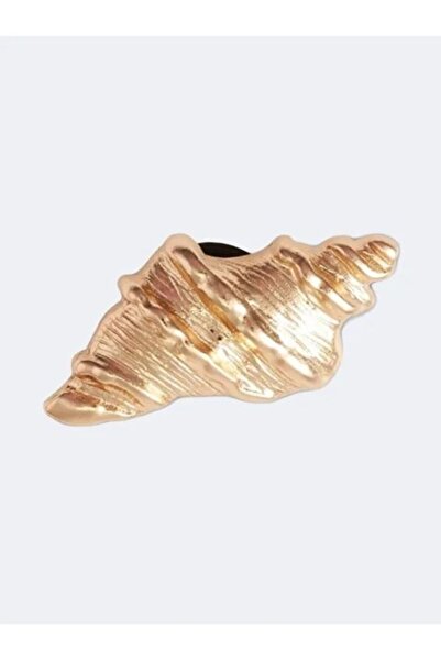Crocs Gold Sea Shell Jibbits Terlik Süsü 10011620