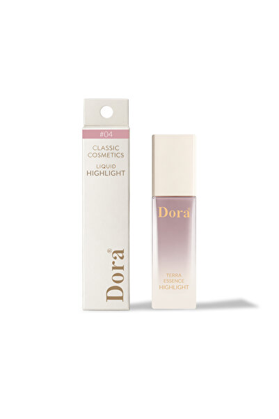 DORA Liquid Dora Lighting Classic Cosmetics 04 - Soft Rose Gold Glow for a De...