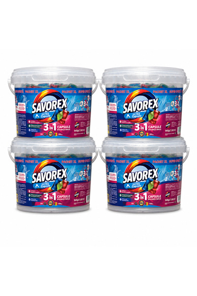 Savorex Ultra Capsule 3in1 Pachet XL 180 Capsule