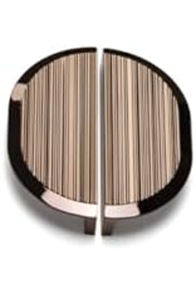 Yıldızan TAMGÜN 128 mm culoare roz / Mâner striat, o singură bucată, jumătate...