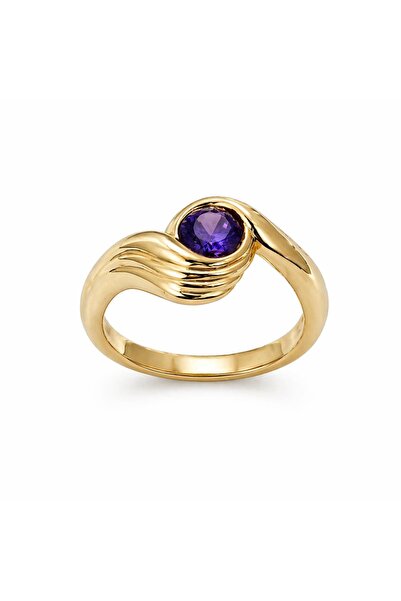 LEROSY CO. Purple Jewelled Ring