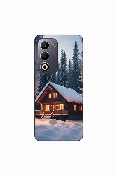 OEM Husa compatibila cu Oppo A5 Silicon Gel Tpu Model Peisaj Iarna Cabana