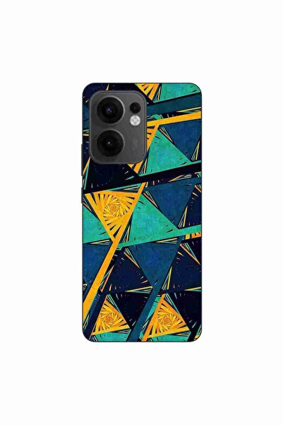 OEM Husa compatibila cu Oppo Reno13 F Silicon Gel Tpu Model Abstract Prism