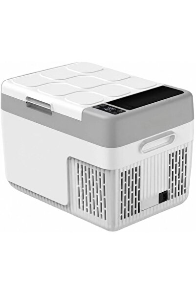 Tradeo 12L Car Refrigerator with Compressor, 60W Portable Freezer with Remova...