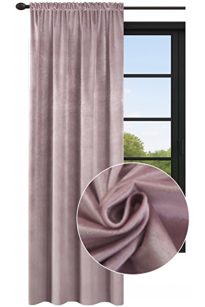 NOW-ART , Drapery Curtain Curtain, 140x240 cm, Blue, Ring Mounting, Classic P...