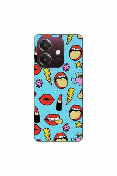 OEM Husa compatibila cu Oppo A40 Silicon Gel Tpu Model Pop Art Lips