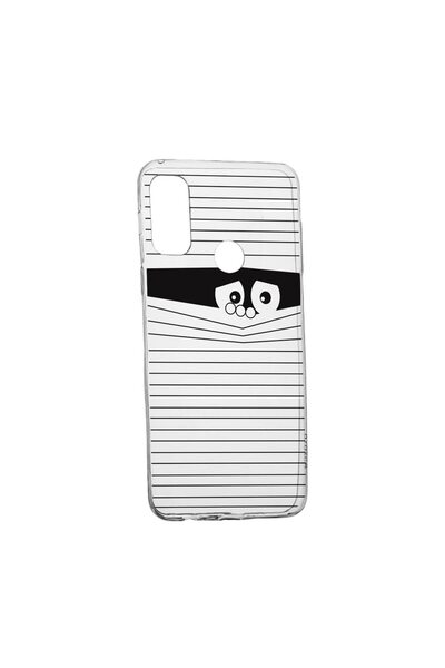 bestcase Husa Silicon Compatibila Cu Motorola Moto E40, Look Back, rezistenta...