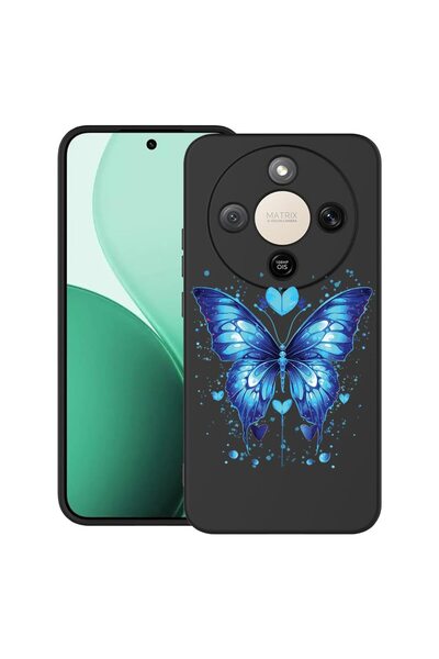 bestcase Υπέρλεπτη Θήκη TPU Συμβατή με Honor Magic8 Lite, Μπλε Πεταλούδα, K2 ...