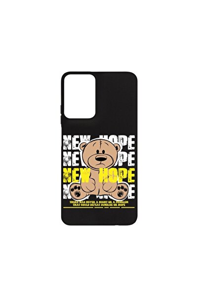 bestcase Калъф за Motorola Moto G35, BestCase® Тънък силиконов 0.8ММ, Мече Но...