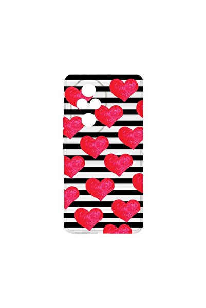 bestcase ¬Æ Husa Clear Silicon 2MM, Compatibila Cu Honor 200, hearts, Antisoc...