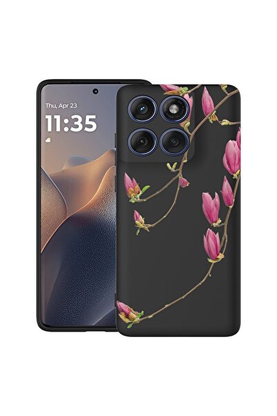 bestcase ¬Æ Husa TPU Ultra Slim Compatibila cu Motorola Moto G86 Power, Flora...
