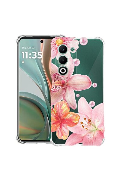 bestcase ¬Æ Husa Противоударен калъф, съвместим с OPPO A5, Флорален - Естетич...