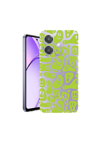 bestcase Husa pentru OPPO A40 / A40M, BestCase¬Æ Clear Silicon 2MM, Green Aci...