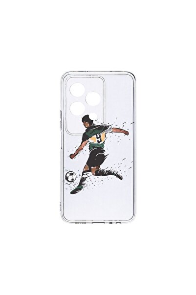 bestcase Διαφανής Θήκη Σιλικόνης 2MM, Συμβατή με Honor 200 Lite, Ποδόσφαιρο, ...